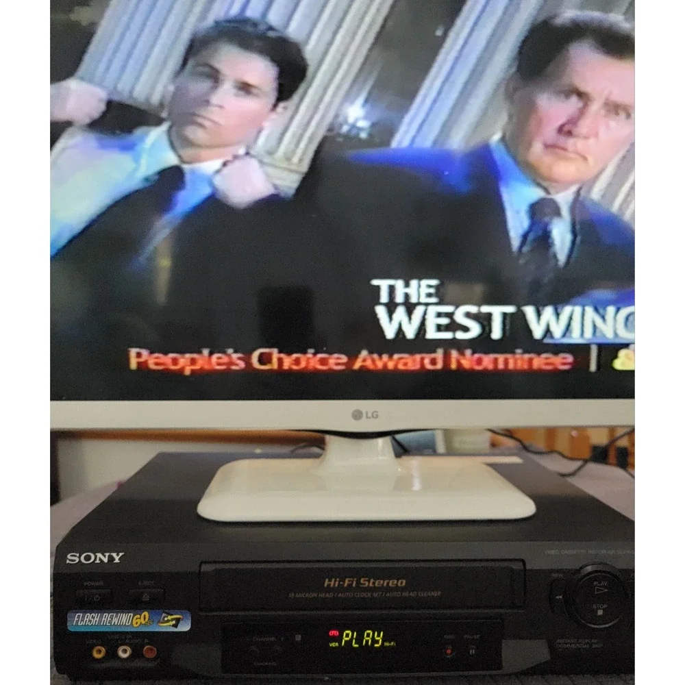 Sony SLV-N51 Hi-Fi Stereo VHS Video Cassette Recorder 19-Head VCR Tested & Works